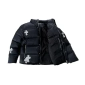Пуховик Chrome Hearts Brand Cross "Black"