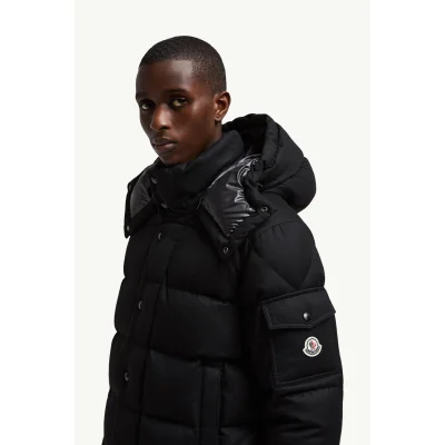 Пуховик Moncler Vezere Hooded "Black" фото № 7