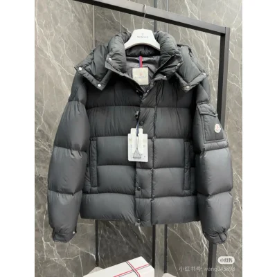 Пуховик Moncler Vezere Hooded "Black" фото № 3