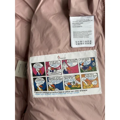 Пуховик Moncler Puffer Jacket "Pink" фото № 9