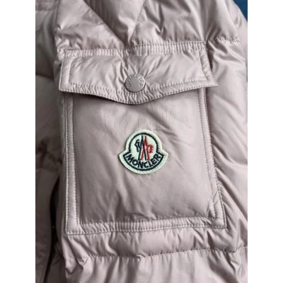 Пуховик Moncler Puffer Jacket "Pink" фото № 7