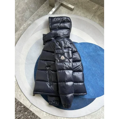 Пуховик Moncler Maya Puffer "Navy Blue" фото № 5