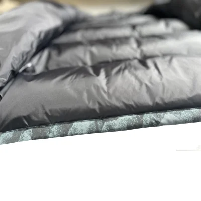 Пуховик The North Face Wavy Print "Black/Blue" фото № 4