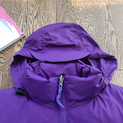 Пуховик The Noth Face Small Logo "Blue" фото № 3