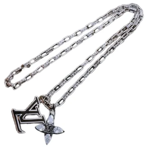 Подвеска Louis Vuitton Flower With Logo "Black"