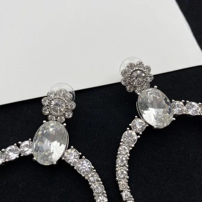 Серьги Miu Miu Circle Shaped "Silver" фото № 3