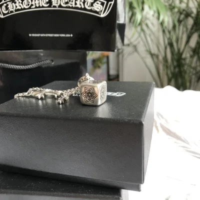 Подвеска Chrome Hearts Dice "Silver" фото № 5