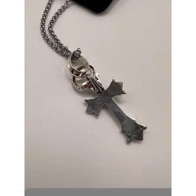 Подвеска Chrome Hearts Designer - With Cross "Silver" фото № 3
