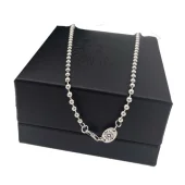 Подвеска Chrome Hearts Silver Style - Bead Shape "Silver"