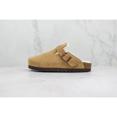 Birkenstock Boston Shearling "Cognac" фото № 2