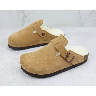 Birkenstock Boston Shearling "Cognac" фото № 5