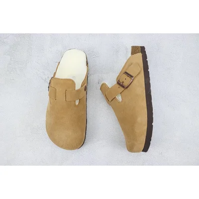 Birkenstock Boston Shearling "Cognac" фото № 6