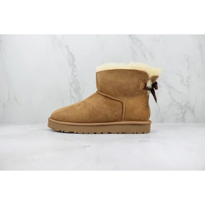 UGG Bailey Bow Mini "Beige" фото № 2