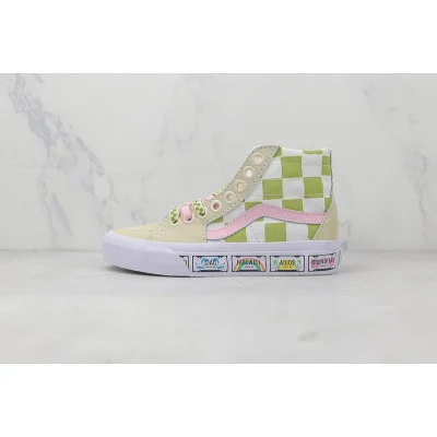 Emma Mulholland On Holiday x Vans SK8-Hi "Green/Pink/White" фото № 2