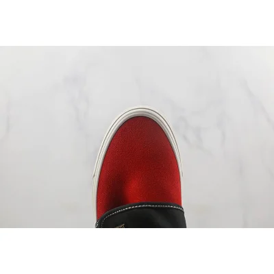 Fear Of God x Vans Slip-On "Red/Black" фото № 4