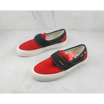 Fear Of God x Vans Slip-On "Red/Black" фото № 5
