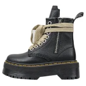 Rick Owens x Dr. Martens 1460 Lace Boot "Black/Yellow"