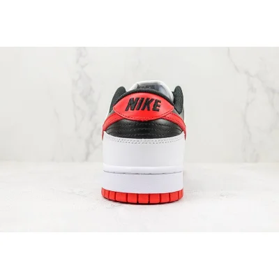 Nike SB Dunk Low "White/Black/University Red" фото № 8