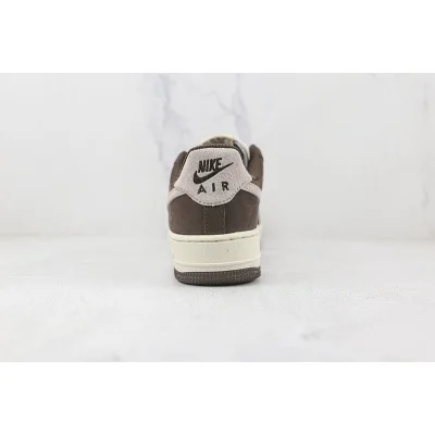 Nike Air Force 1 07 Low "White/Mocha/Brown" фото № 9