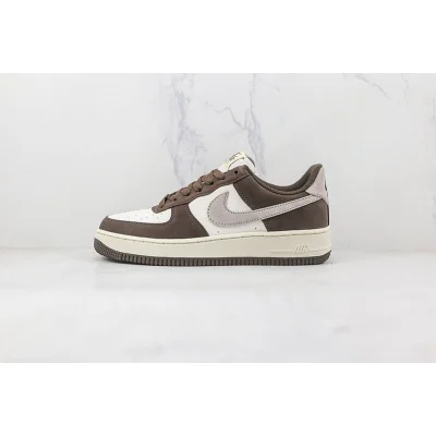 Nike Air Force 1 07 Low "White/Mocha/Brown" фото № 2