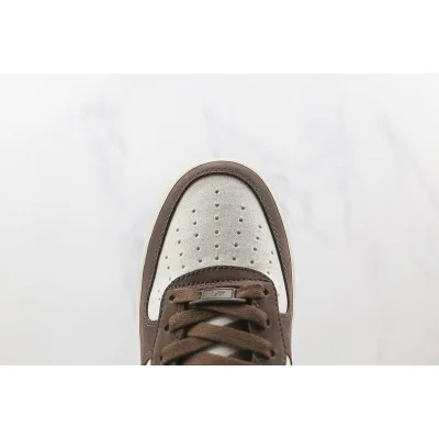 Nike Air Force 1 07 Low "White/Mocha/Brown" фото № 3