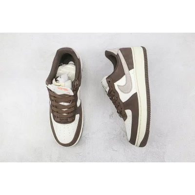 Nike Air Force 1 07 Low "White/Mocha/Brown" фото № 7