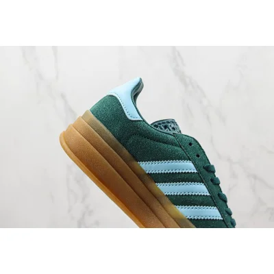 Adidas Gazelle Bold "Collegiate Green/Blue" фото № 3
