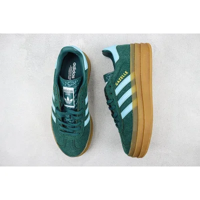 Adidas Gazelle Bold "Collegiate Green/Blue" фото № 6