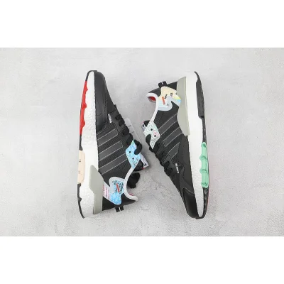 Adidas Nite Jogger "Black/White" фото № 6
