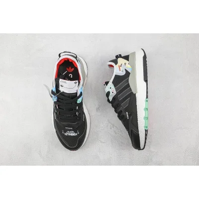 Adidas Nite Jogger "Black/White" фото № 7