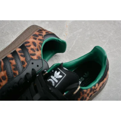 Adidas Samba OG "Black Green Leopard" фото № 7