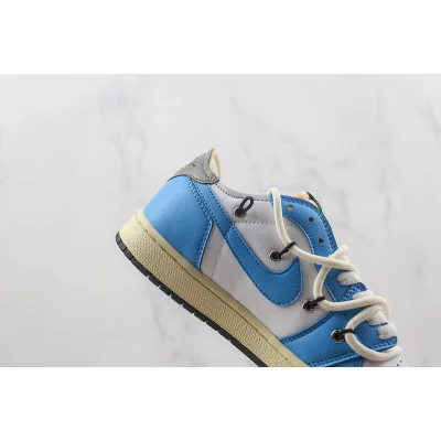 Air Jordan 1 Low Vintage UNC "Grey/Blue/Gold" фото № 4 Air Jordan 1 Low Vintage UNC "Grey/Blue/Gold" фото № 4