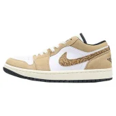 Air Jordan 1 Low "Brown/Elephant Swoosh"