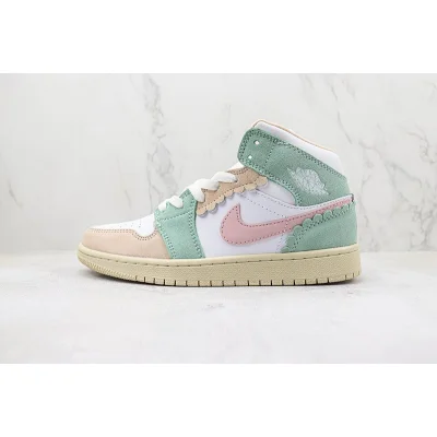 Air Jordan 1 Mid GS "Pink Aqua" фото № 2 Air Jordan 1 Mid GS "Pink Aqua" фото № 2