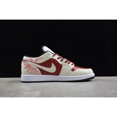 Air Jordan 1 Low "Crimson Wave" фото № 7 Air Jordan 1 Low "Crimson Wave" фото № 7
