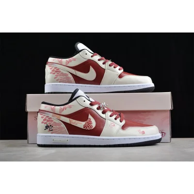 Air Jordan 1 Low "Crimson Wave" фото № 6 Air Jordan 1 Low "Crimson Wave" фото № 6