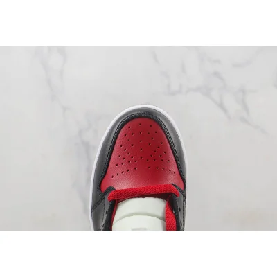 Air Jordan 1 Mid Alternate Bred Toe "Red/Black" фото № 3