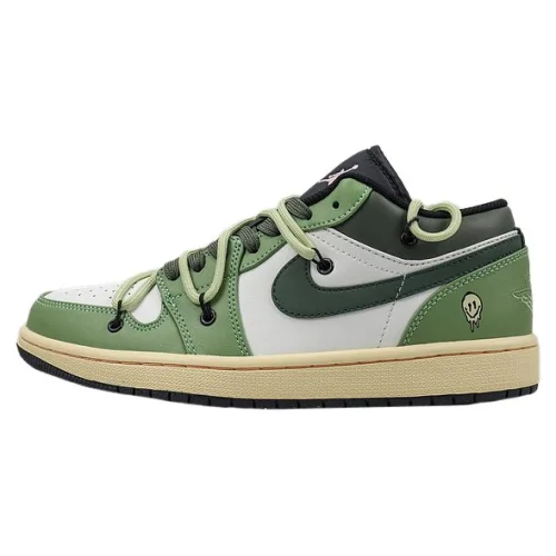 Air Jordan 1 Low "Green/White"