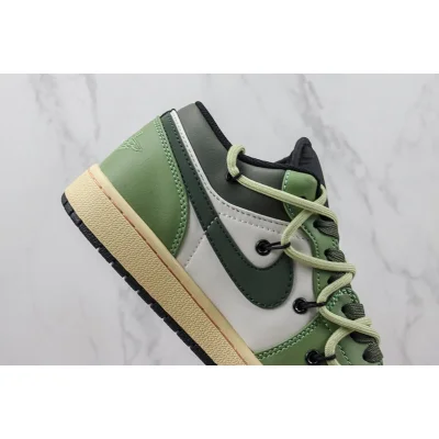 Air Jordan 1 Low "Green/White" фото № 3