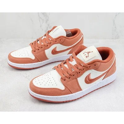 Air Jordan 1 Low "Canvas/Pink" фото № 5
