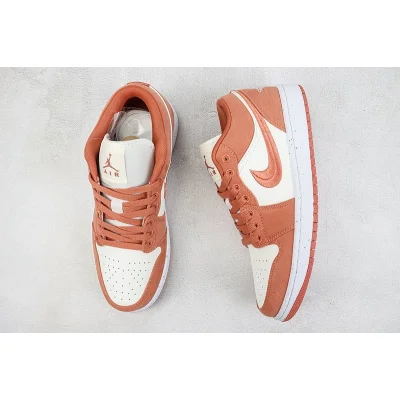 Air Jordan 1 Low "Canvas/Pink" фото № 7