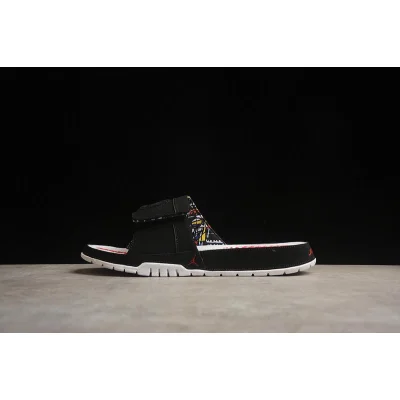 Jordan Hydro Retro Slides "Black" фото № 3