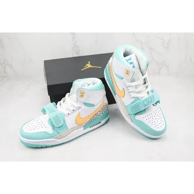 Air Jordan Legacy 312 High "Peach/Azure//White/Print" фото № 7