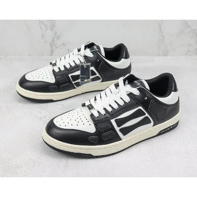 Amiri Skel Top Low "Black/White" фото № 5