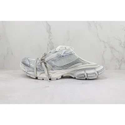 Balenciaga 3XL Mule "White/Silver" фото № 2