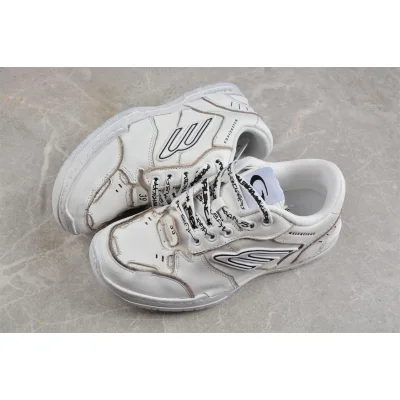 Balenciaga Hamptons Worn Out "White/Black/Brown" фото № 6