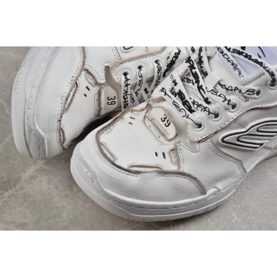 Balenciaga Hamptons Worn Out "White/Black/Brown" фото № 8