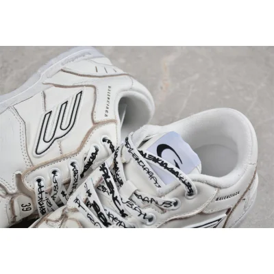 Balenciaga Hamptons Worn Out "White/Black/Brown" фото № 7