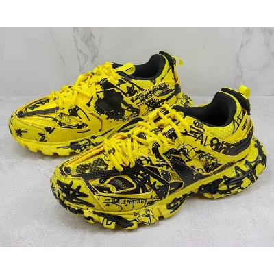 Balenciaga Track "Graffiti Yellow/Black" фото № 5