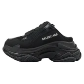 Balenciaga Triple S Mule "Black"